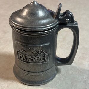 Gray BUSCH Beer Stein